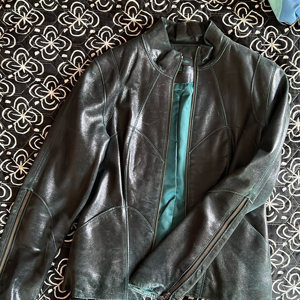 Leather jacket